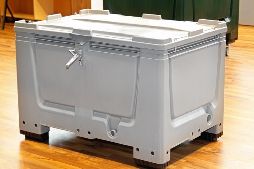 Volunteers loading donated furniture for reuse with local charity