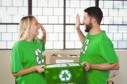Eco-friendly office clearance process